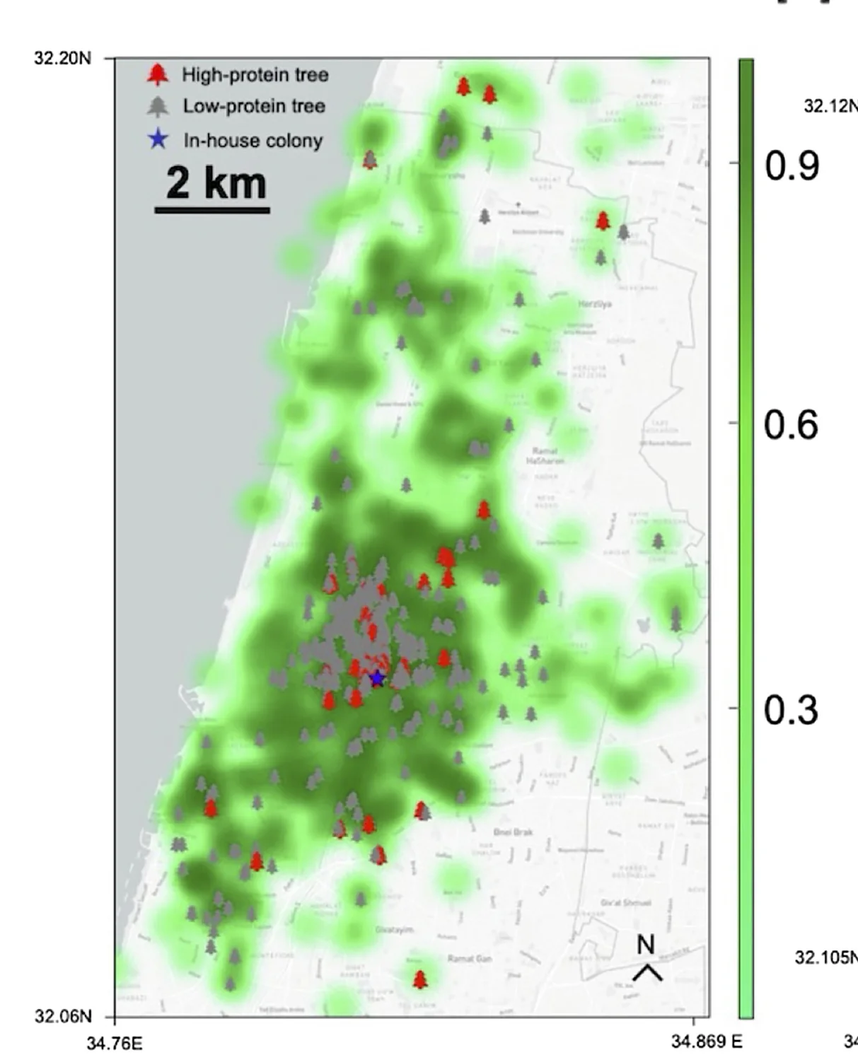 Examples of flight trajectories.
